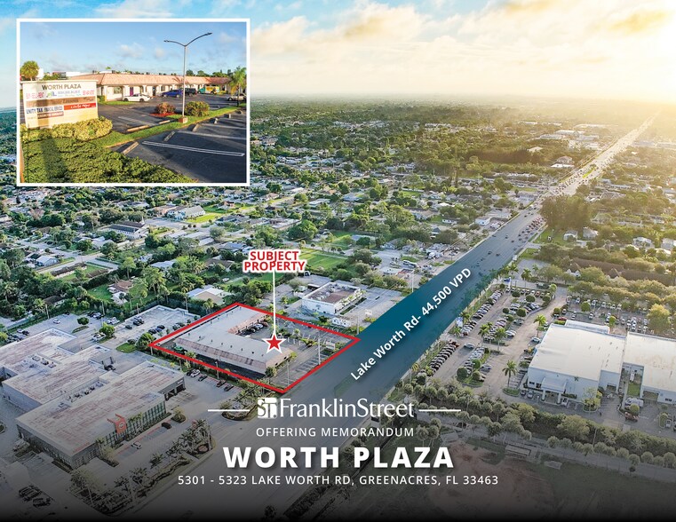 5301-5323 Lake Worth Rd, Lake Worth, FL à vendre - Photo de l’immeuble – Image 2 sur 16