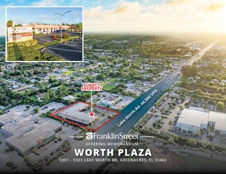 Plus de détails pour 5301-5323 Lake Worth Rd, Lake Worth, FL - Local commercial à vendre