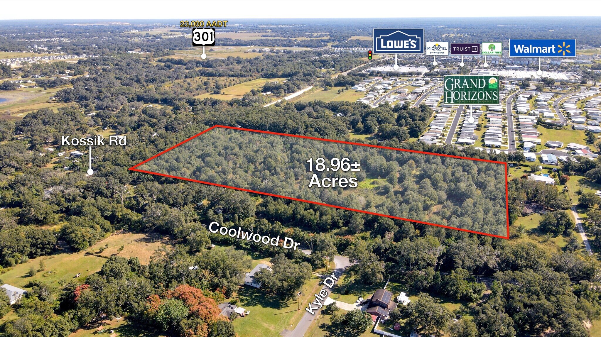 37240 Kossik rd, Zephyrhills, FL à vendre Photo principale– Image 1 sur 5