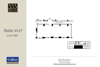 333 N Michigan Ave, Chicago, IL à louer Plan d’étage– Image 1 sur 1