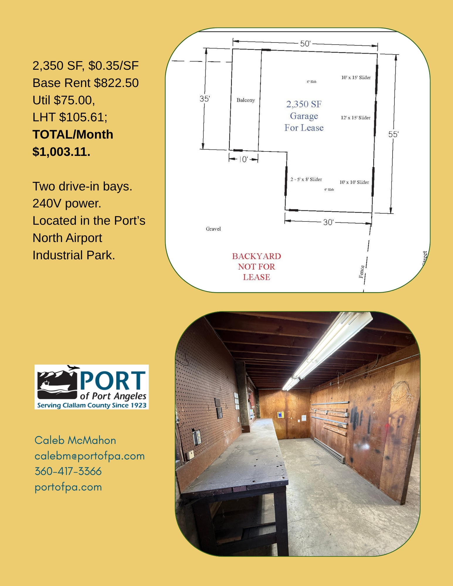2032 S O St, Port Angeles, WA à louer Photo intérieure– Image 1 sur 1
