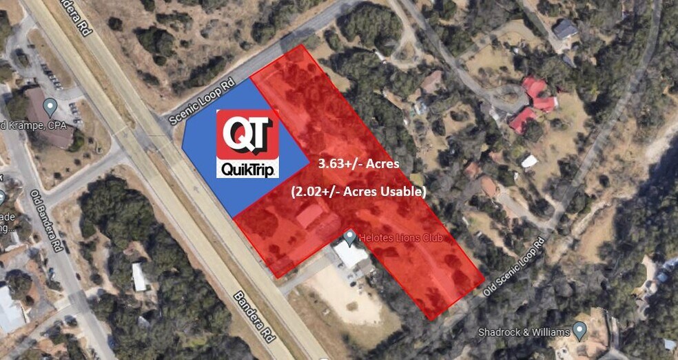 14790 Bandera Rd, Helotes, TX à vendre - Photo de l’immeuble – Image 2 sur 6