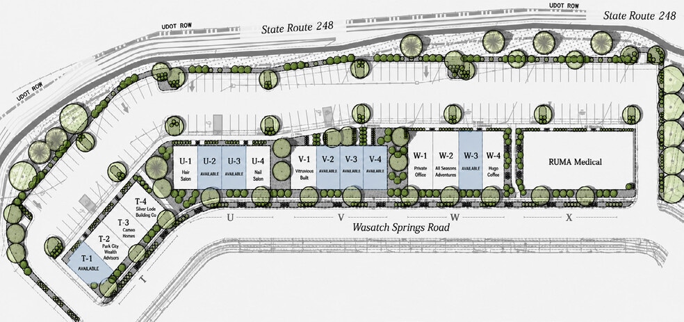 1066-1068 W Wasatch Spring Rd, Hideout, UT à vendre - Plan de site – Image 2 sur 11