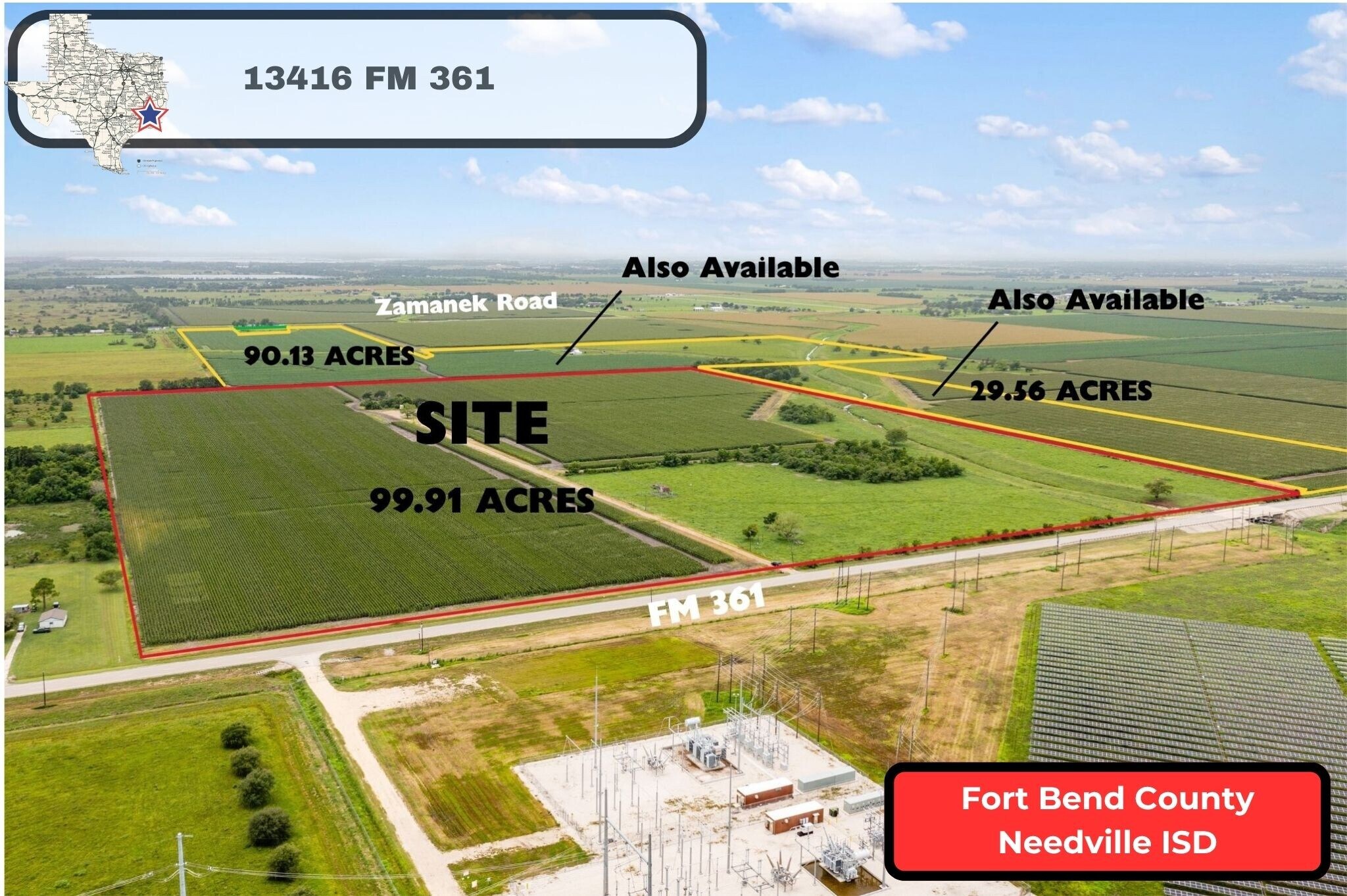13416 FM 361 Rd, Needville, TX à vendre Aérien– Image 1 sur 27