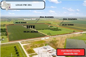 13416 FM 361 Rd, Needville, TX - VUE AÉRIENNE  vue de carte - Image1