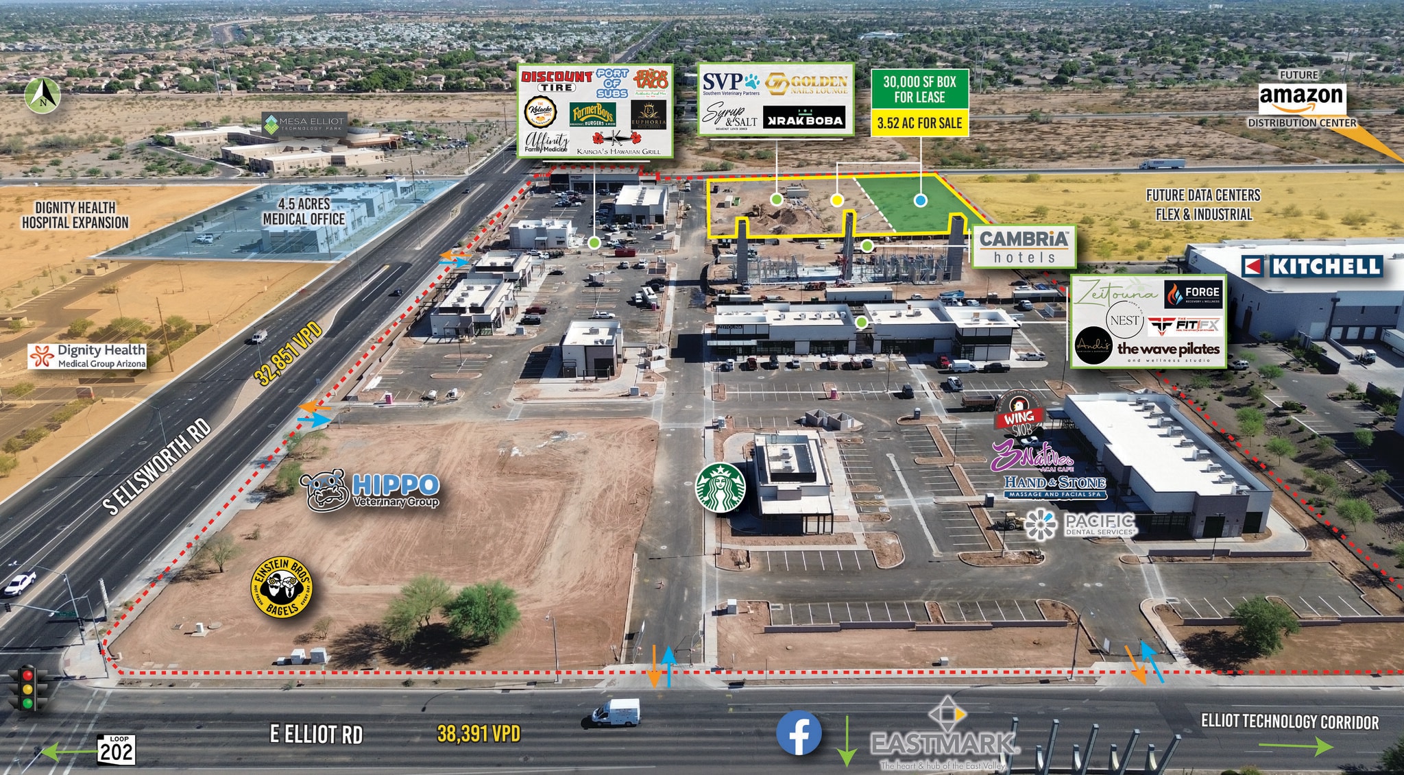 NEC Ellsworth Rd & Elliot Rd, Mesa, AZ à louer Photo intérieure– Image 1 sur 2