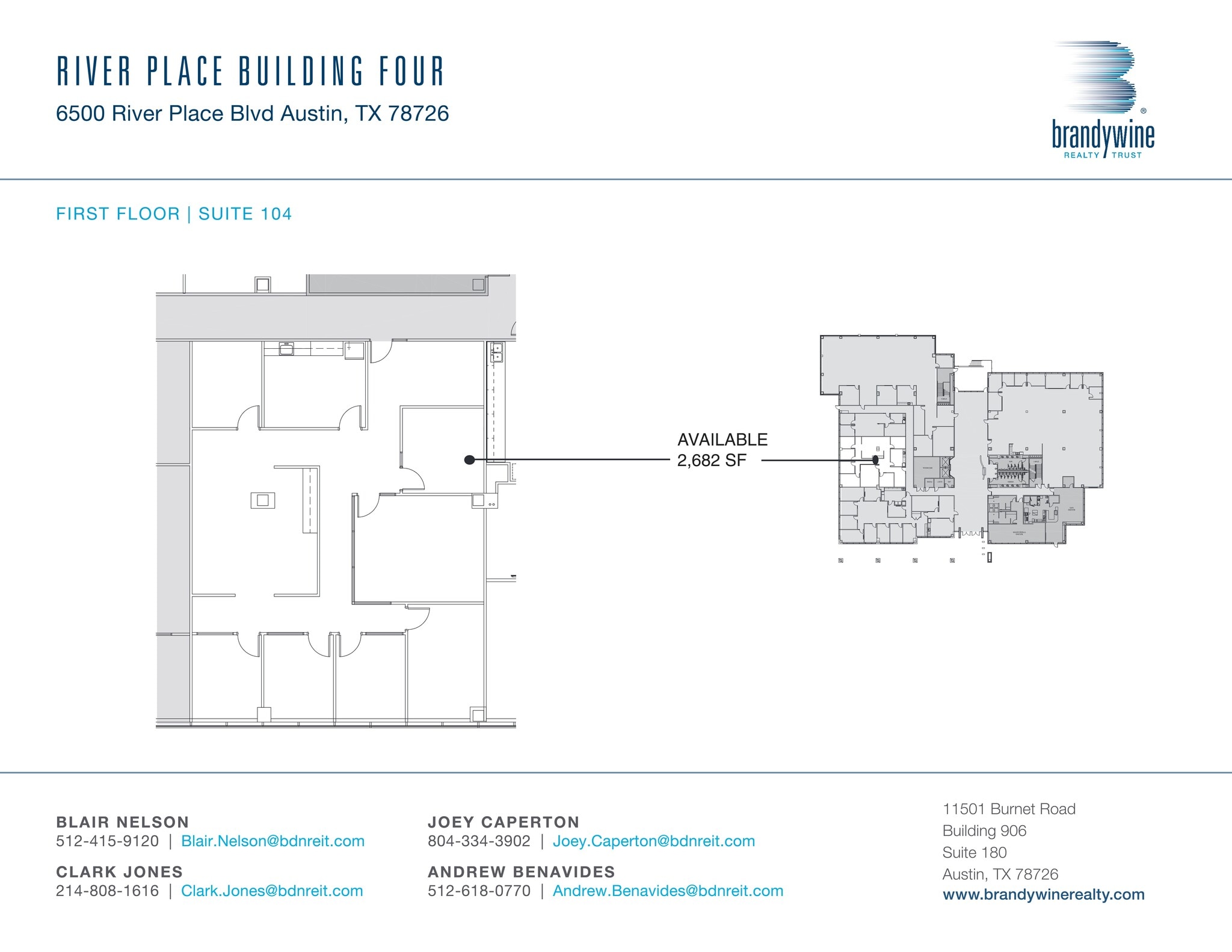 6500 River Place Blvd, Austin, TX à louer Plan de site– Image 1 sur 1