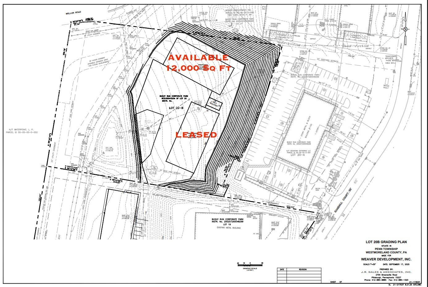1230 Randall Ct, Export, PA à louer Plan de site– Image 1 sur 1