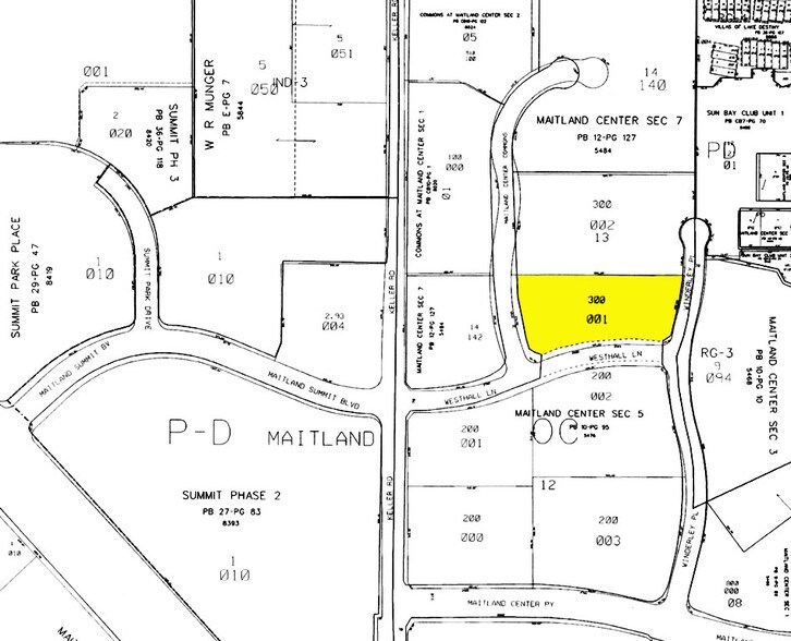 2601 Westhall Ln, Maitland, FL à louer - Plan cadastral – Image 3 sur 7