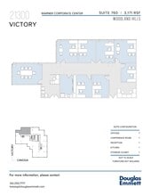 21800 Oxnard St, Woodland Hills, CA à louer Plan d’étage– Image 1 sur 1