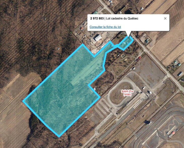 782 Grand Rang Saint-François, Saint-pie, QC à vendre - Plan cadastral – Image 2 sur 6