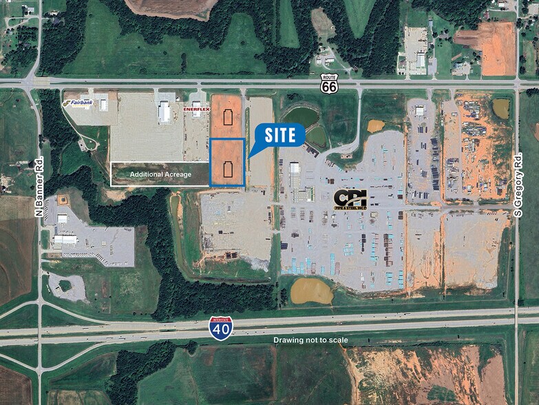 3465 Allan Industrial Dr, El Reno, OK à louer - Aérien – Image 3 sur 3