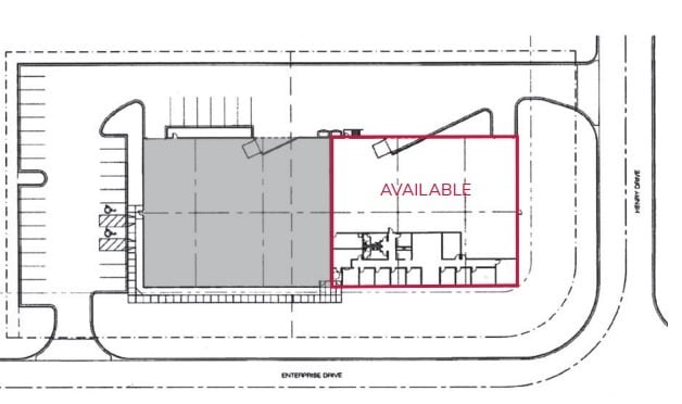 9400-9430 W Enterprise Dr, Mokena, IL à louer Plan d’étage– Image 1 sur 1