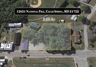 Plus de détails pour 12621 National Pike, Clear Spring, MD - Local commercial à vendre