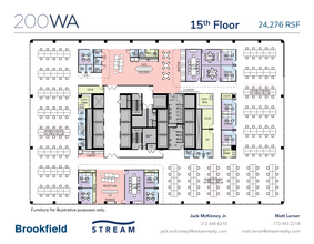 200 W Adams St, Chicago, IL à louer Plan d’étage– Image 2 sur 2