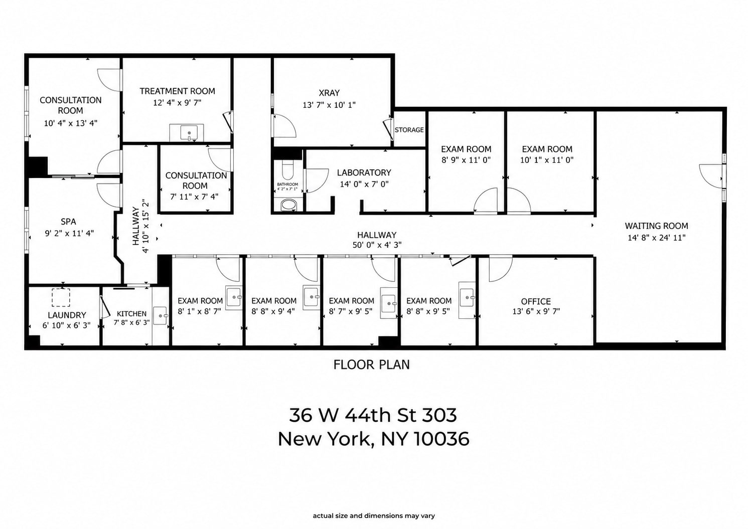 34-36 W 44th St, New York, NY à louer Plan d’étage– Image 1 sur 22