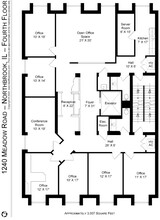 1240 Meadow Rd, Northbrook, IL à louer Plan d’étage– Image 1 sur 9