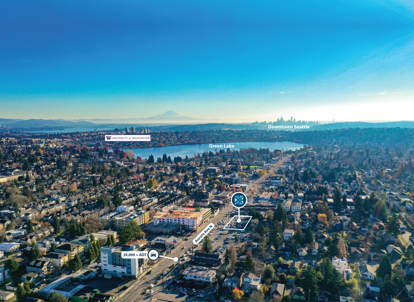 8601 Aurora Ave N, Seattle, WA à vendre - Aérien – Image 2 sur 7