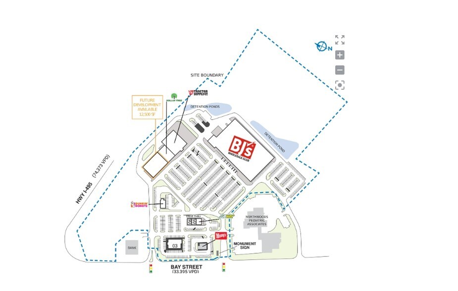 2100 Bay St, Taunton, MA à louer - Plan de site – Image 2 sur 5