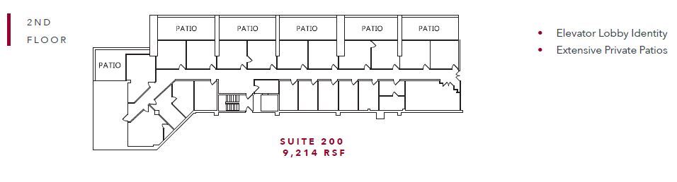 3575 Cahuenga Blvd W, Studio City, CA à louer Plan d’étage– Image 1 sur 1