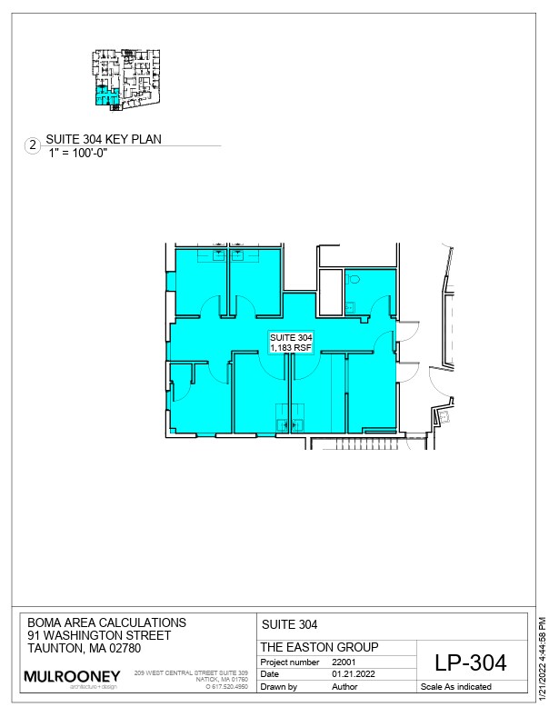 91 Washington St, Taunton, MA à louer Plan d’étage– Image 1 sur 1