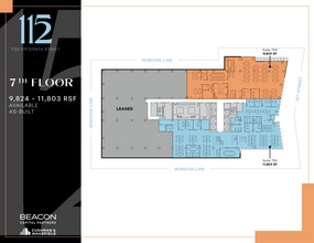 1152 15th St NW, Washington, DC à louer Plan d’étage– Image 1 sur 1