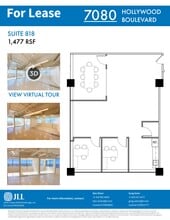 7080 Hollywood Blvd, Los Angeles, CA à louer Plan de site– Image 1 sur 1