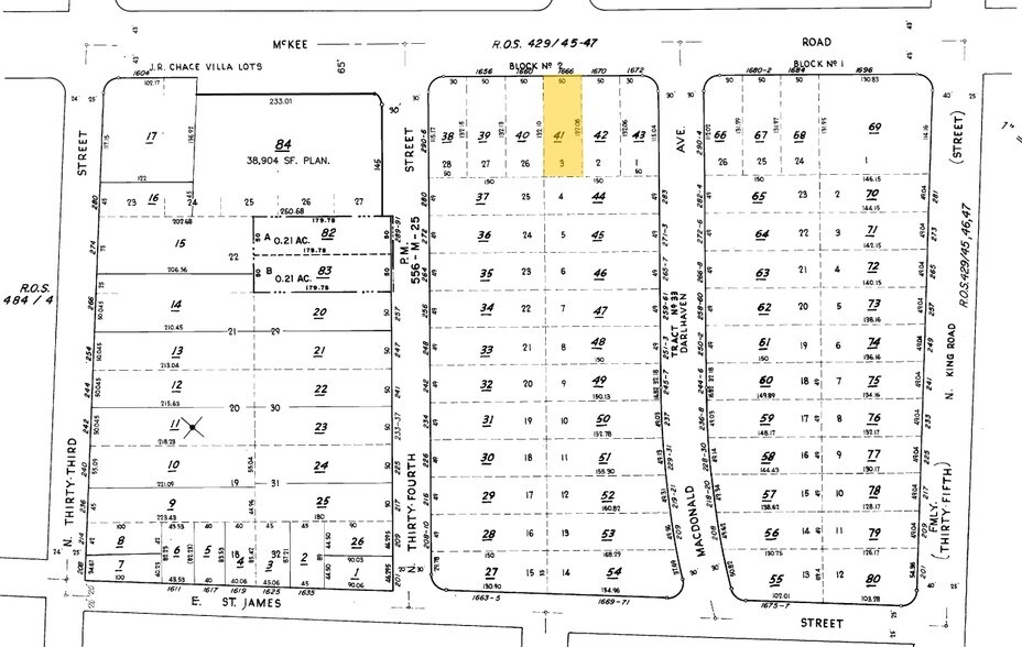 1668 Mckee Rd, San Jose, CA à louer - Plan cadastral – Image 2 sur 31