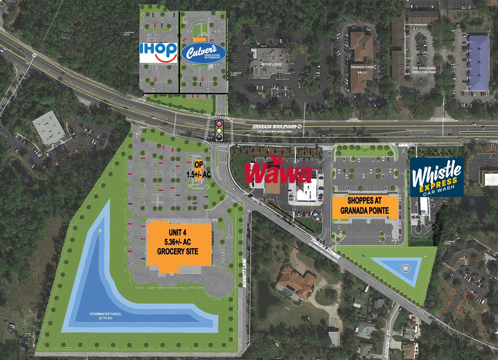550 W Granada Blvd, Ormond Beach, FL à louer Aérien– Image 1 sur 5
