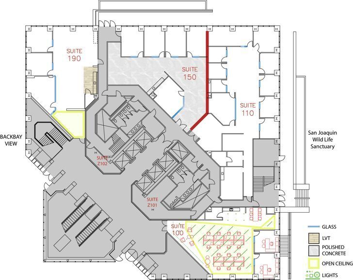 19800 MacArthur Blvd, Irvine, CA à louer Plan d’étage– Image 1 sur 1