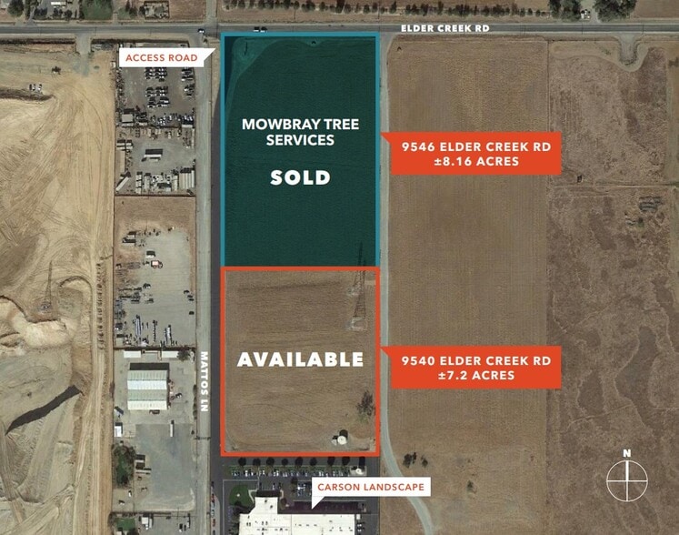 9540 Elder Creek Rd, Sacramento, CA à vendre - Photo de l’immeuble – Image 1 sur 2