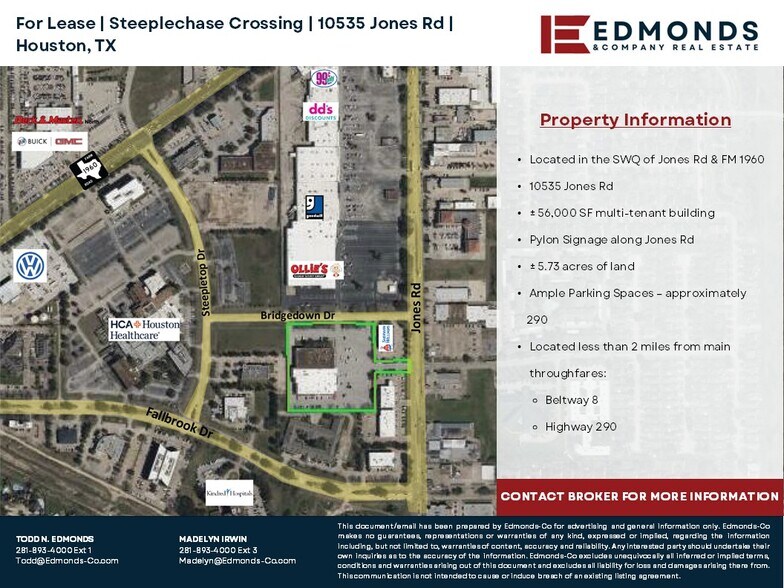 10535 Jones Rd, Houston, TX à louer - Photo de l’immeuble – Image 2 sur 6
