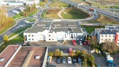 Baillet-en-France - Vue aérienne  vue de carte - Image1