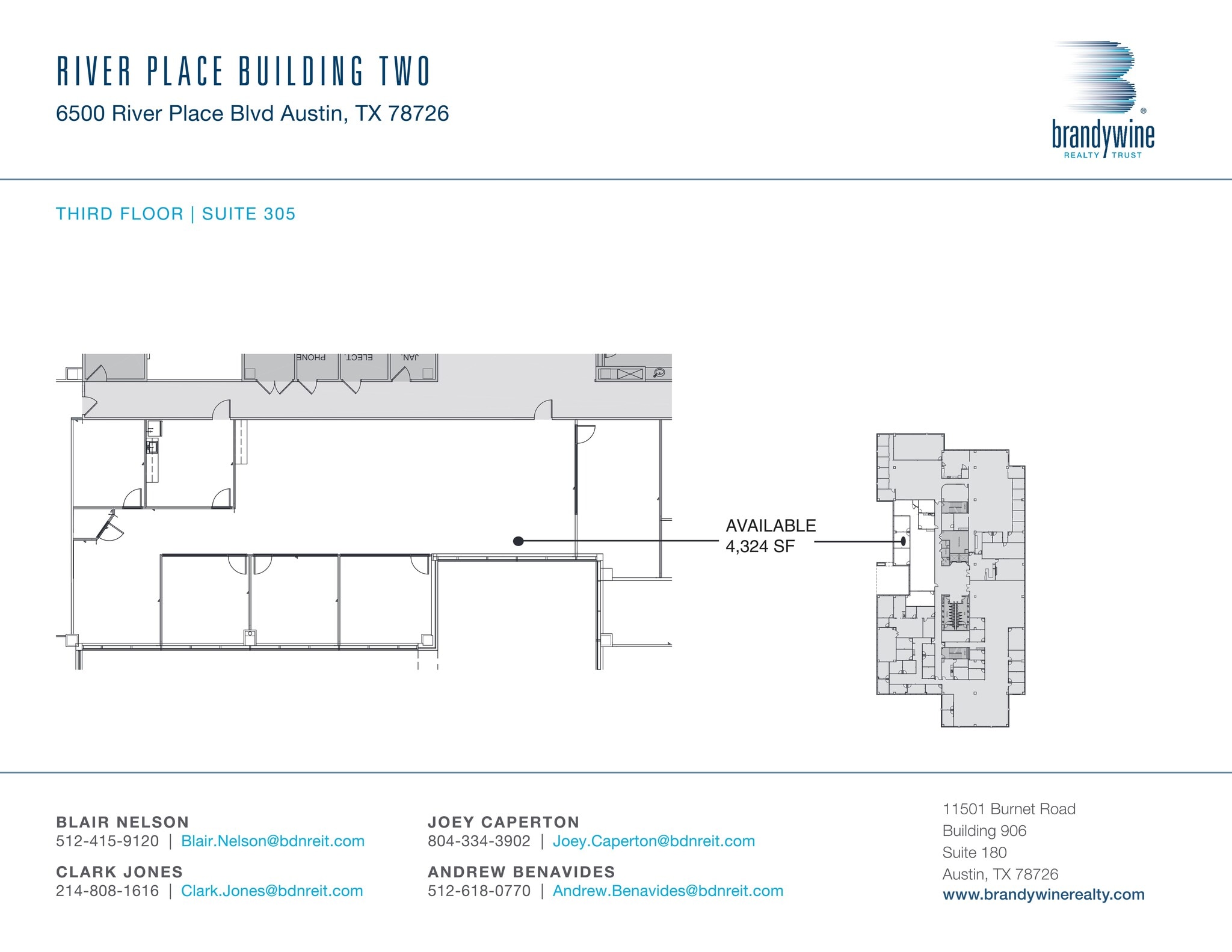 6500 River Place Blvd, Austin, TX à louer Plan de site– Image 1 sur 1