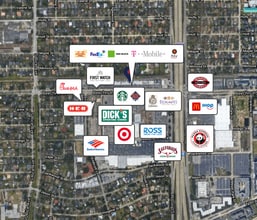 4738-4938 Beechnut St, Houston, TX - VUE AÉRIENNE  vue de carte - Image1
