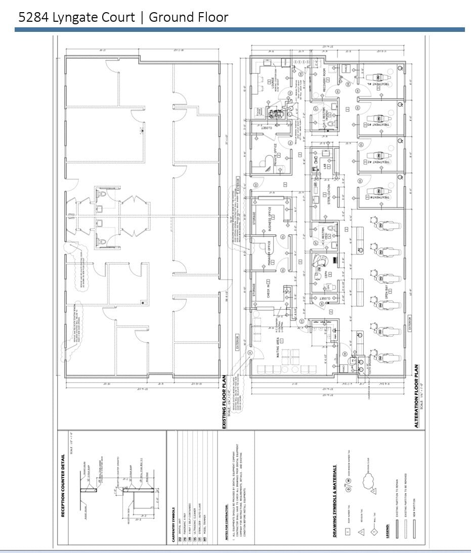 5268-5294 Lyngate Ct, Burke, VA à louer Plan d’étage– Image 1 sur 1