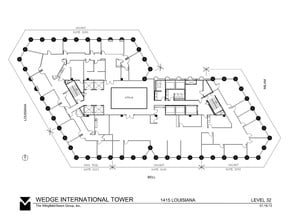 1415 Louisiana St, Houston, TX à vendre Plan d’étage– Image 1 sur 1