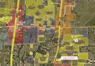 NEC Hwy 5 & E Foster Crossing Rd, Anna, TX - Vue aérienne  vue de carte - Image1