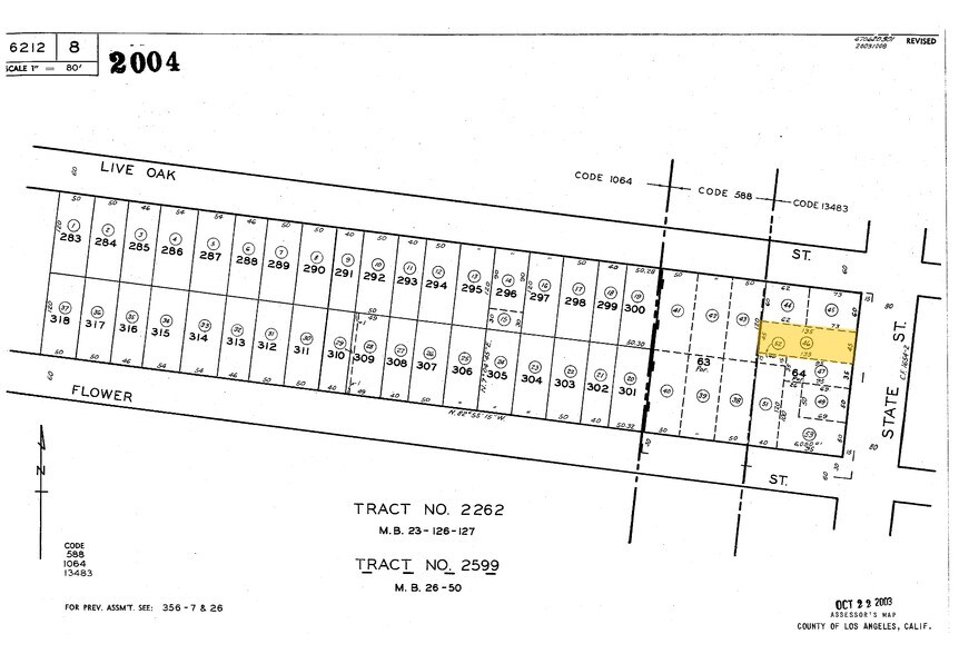 7511 State St, Huntington Park, CA à louer - Plan cadastral – Image 2 sur 11
