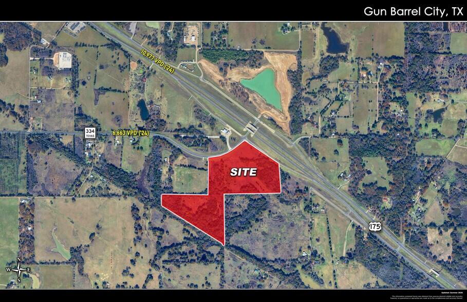 SEC Hwy 175 & Hwy 334 (Main), Gun Barrel City, TX à vendre - Photo principale – Image 1 sur 1
