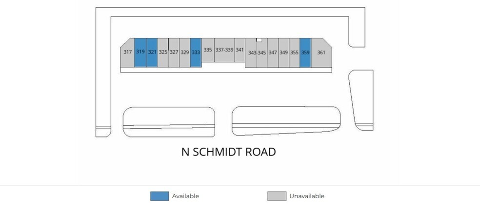 317-361 Schmidt Rd, Bolingbrook, IL à louer - Photo de l’immeuble – Image 2 sur 3