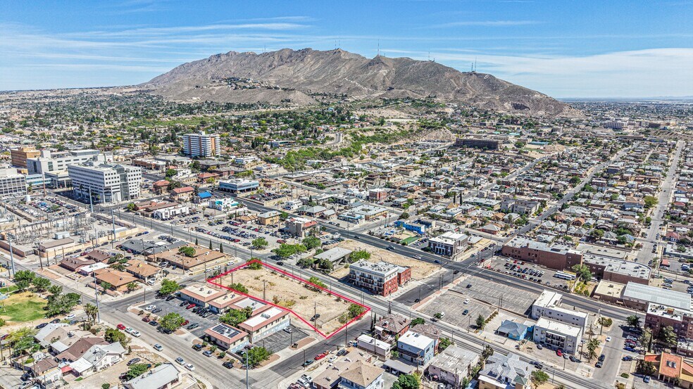 1401 N Oregon St, El Paso, TX à vendre - Aérien – Image 2 sur 7