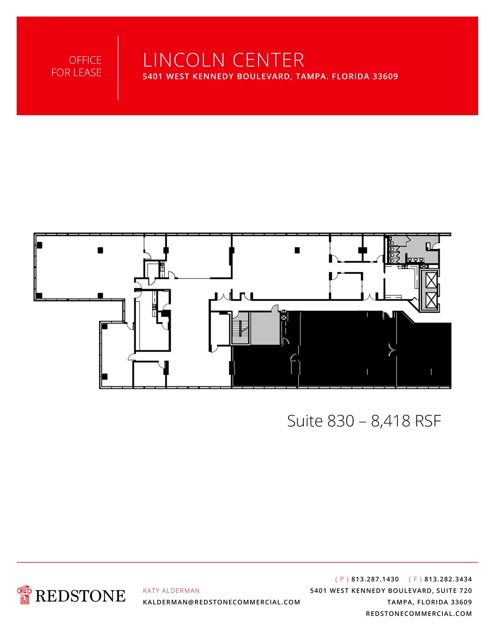 5401 W Kennedy Blvd, Tampa, FL à louer Plan de site– Image 1 sur 11