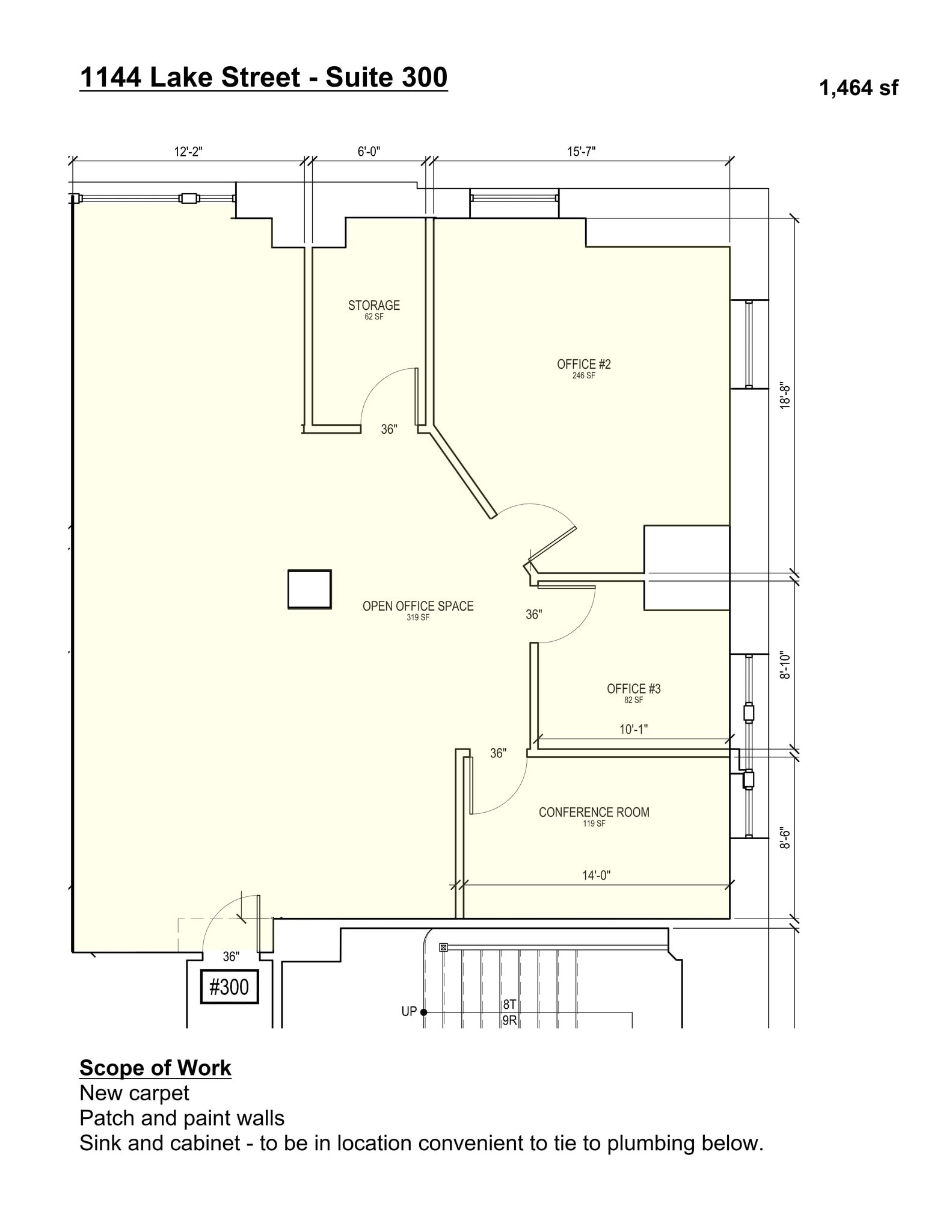 1144 Lake St, Oak Park, IL à louer Plan de site– Image 1 sur 9