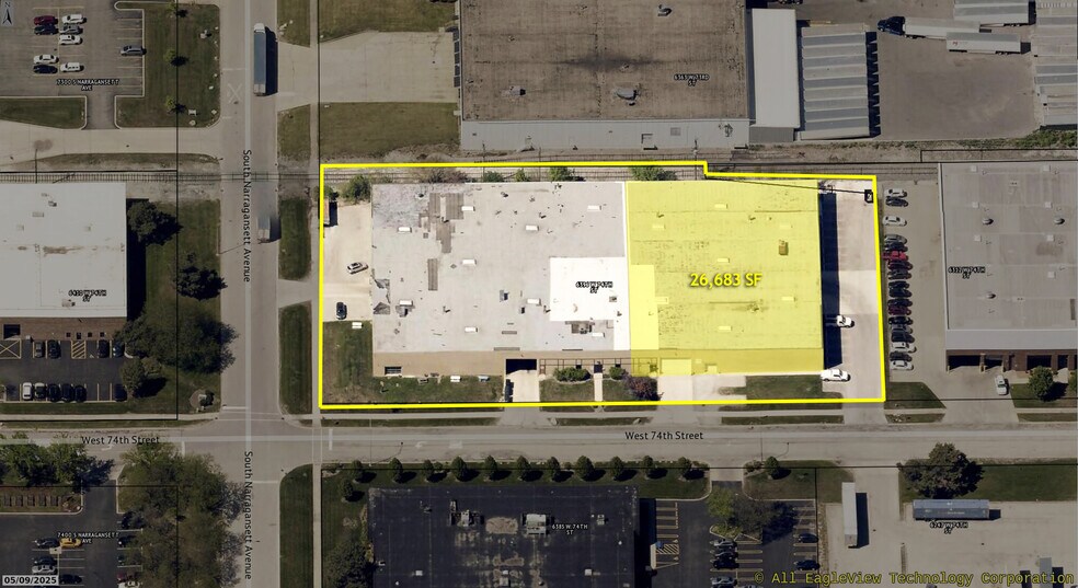 6396-6398 W 74th St, Bedford Park, IL à louer - Photo de l’immeuble – Image 2 sur 5