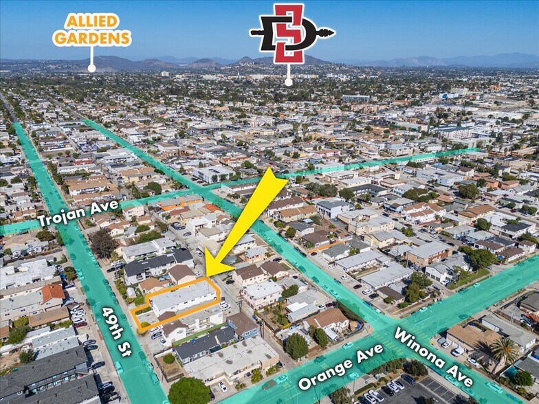 4227 49th St, San Diego, CA à vendre - Photo de l’immeuble – Image 2 sur 16