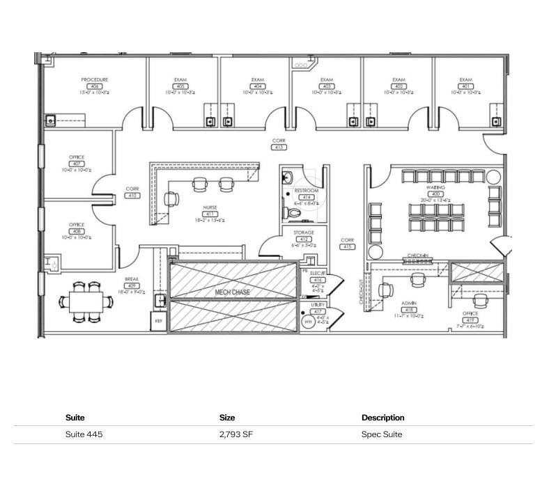 500 S Henderson St, Fort Worth, TX à louer Plan d’étage– Image 1 sur 1