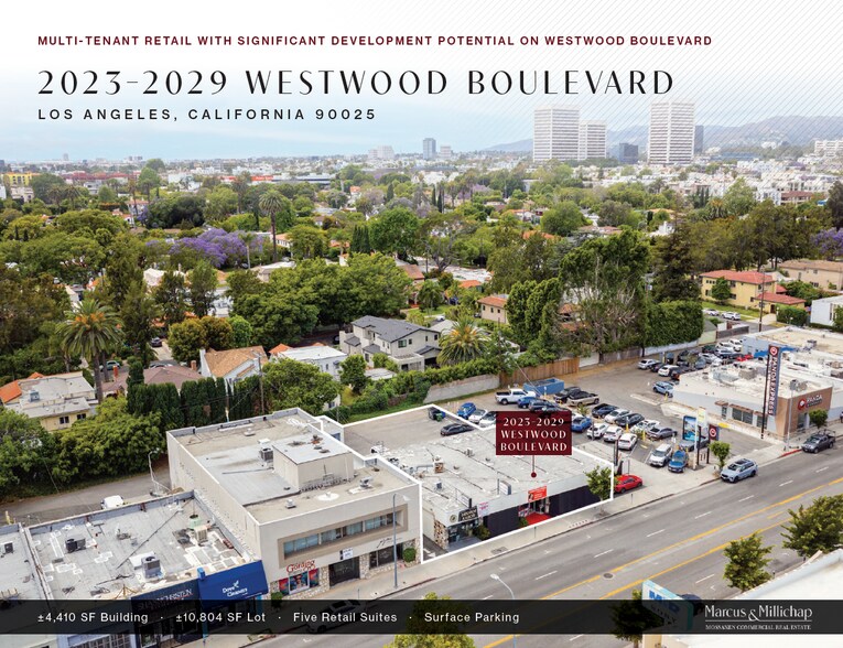 2023-2029 Westwood Blvd, Los Angeles, CA à vendre - Photo de l’immeuble – Image 1 sur 11