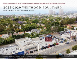 Plus de détails pour 2023-2029 Westwood Blvd, Los Angeles, CA - Local commercial à vendre