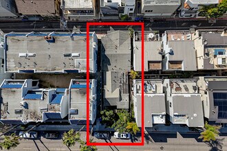 1502 Palm Dr, Hermosa Beach, CA - Vue aérienne vue de carte